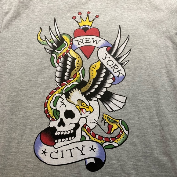 Ed Hardy t-shirt dress, size S/M, NWT! - Picture 4 of 6